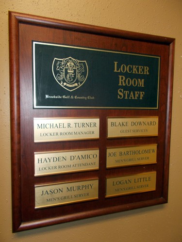 Locker Room Staff