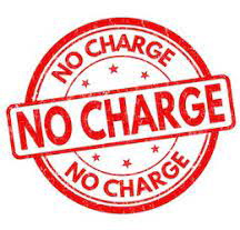 no charge