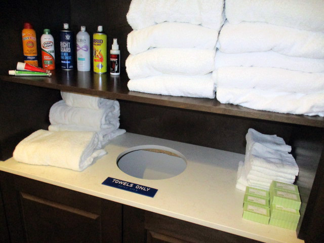 CH shower amenities