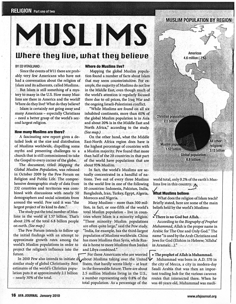 Muslims From Lesson 13