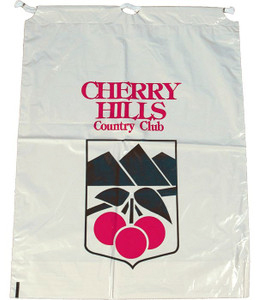 logo shoe bag