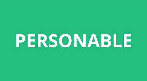 personable