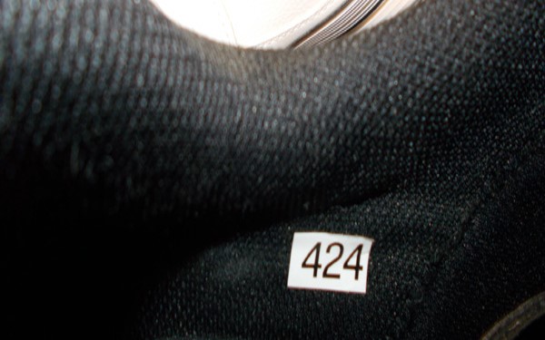 shoe ID label